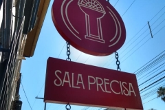 Placa da entrada